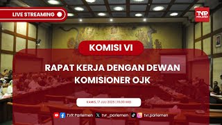 KOMISI XI DPR RI RAPAT KERJA DENGAN DK OJK