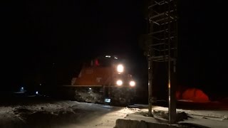 preview picture of video 'ARMY! CN 8829 at Washago (22FEB2015)'