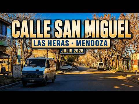 RECORRIMOS LA CALLE SAN MIGUEL — EL CORAZÓN COTIDIANO DE LAS HERAS BAJO LA LUZ DEL INVIERNO** MZA