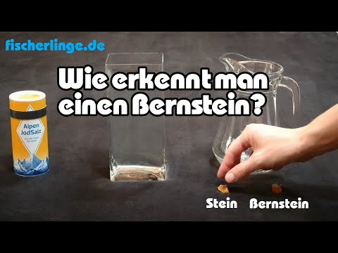 Wie erkennt man einen Bernstein?