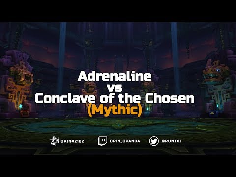 Adrenaline VS  Conclave of the Chosen - Mythic Battle of Dazar'alor - Holy Paladin PoV