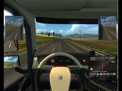Let's Play ETS2 - Kristiansand nach Calais - 1256km - VOLVO FH Globetrotter XL