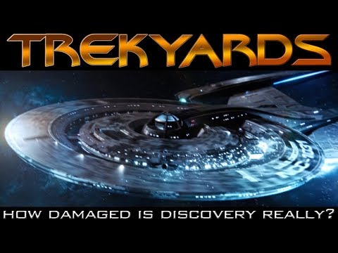How Damaged is Discovery Really...Not at All!?!? - Trekyards Breakdown
