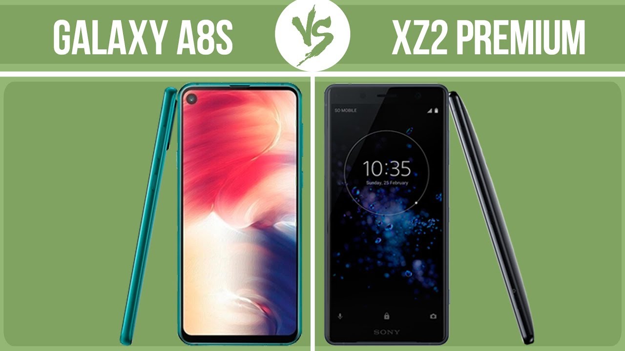 Samsung Galaxy A8s vs Sony Xperia XZ2 Premium ✔️