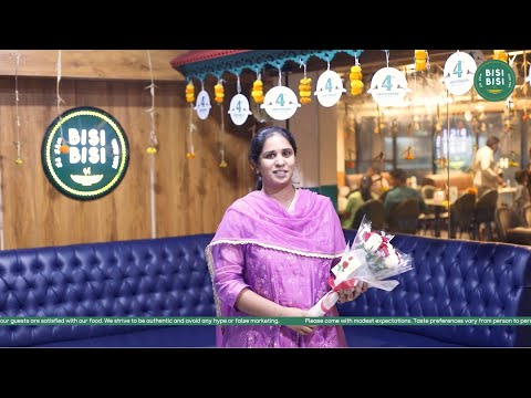 Cheers to 4 years of tradition, taste & togetherness! Celebrate Bisi Bisi’s anniversary with us.