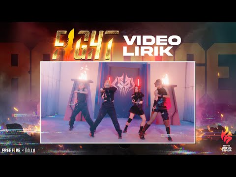 Free Fire X DOLLA - FIGHT (Official Lyrics Video)