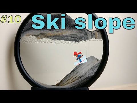 Calming Sandscape #10   Ski slope