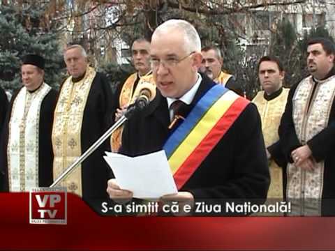 S-a simţit că e Ziua Naţională!