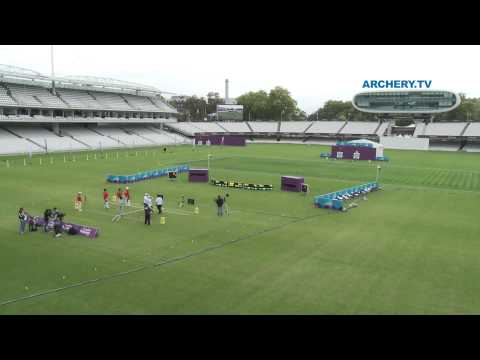 China v Chinese Taipei – recurve men’s team 1st round | London 2012 Olympic Test Event