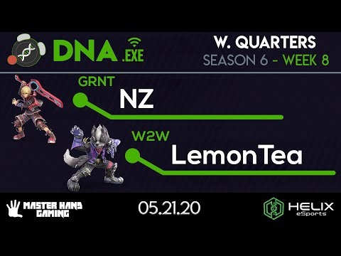 DNA.EXE S6:W8 - GRNT | NZ (Shulk, Joker) Vs. W2W | LemonTea (Wolf) - W Quarterfinals