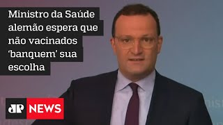 Alemanha vai cortar auxílio para os não vacinados contra a Covid-19