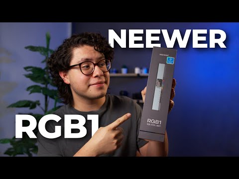Esta LUZ RGB te va a ENCANTAR | Neewer RGB1 Unboxing