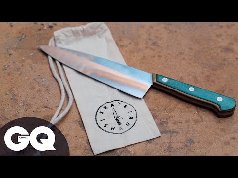 Skate Shank Sharpening With Roland Perry | GQ Shorts | Ep 0004