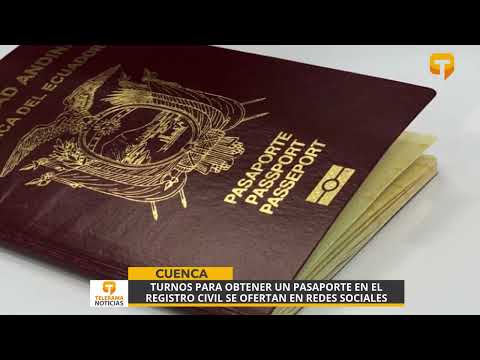 Turnos para obtener un pasaporte en el registro civil se ofertan en redes sociales