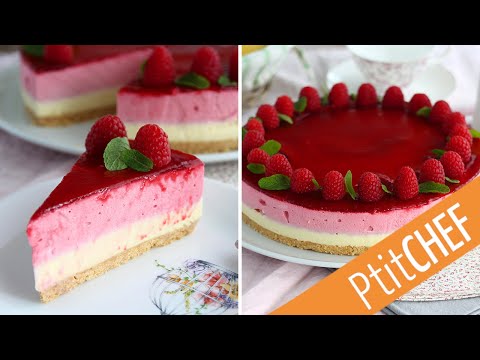 Apprenez à réaliser un BAVAROIS au chocolat blanc et framboises pas à pas