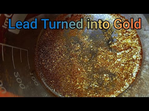 Lead Turned into Gold | How to Convert Lead into Gold: Step-by-Step Alchemy Tutorial