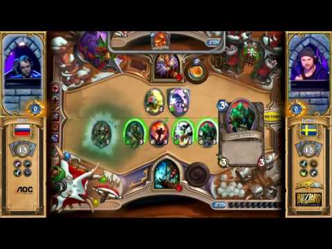 Forsen Against Pavel In ESPORT SUPERSTARS: HEARTHSTONE