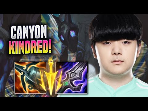 CANYON IS SO GOOD WITH KINDRED! - DK Canyon Plays Kindred JUNGLE vs Viego! | Season 2022