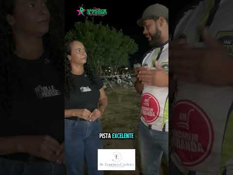 Cleide Domingos entervista Bobo Vaqueiro na Vaquejada de Granito PE