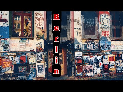 57. Passeio a pé por Berlim / du lịch tham quan khu phố bar ​​​​Béc Lin