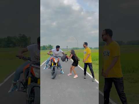 Ladki ne Game over kar diya 😳 #shorts #ktm ￼