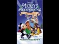 Opening To Mickey S Magical Christmas Snowed In At The House Of Mouse 2001 VHS