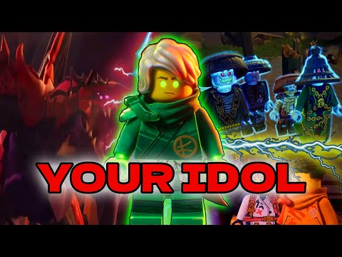 YOUR IDOL - NINJAGO DRAGONS RISING SEASON 3 ( Music video ) #viral #song