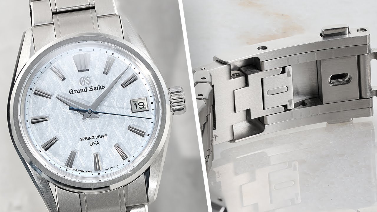 The Most Accurate Spring Drive Watch Ever With A New Micro Adjustment Clasp  - Grand Seiko’s UFA