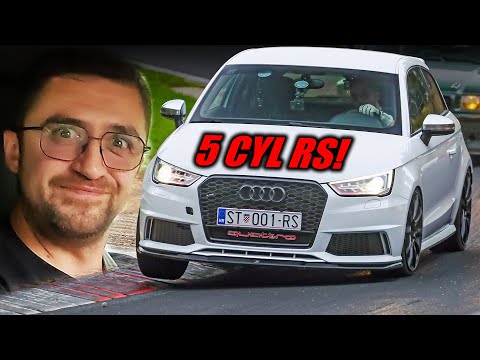 INSANE AUDI "RS1" UPSETTING SUPERCARS! // Nürburgring