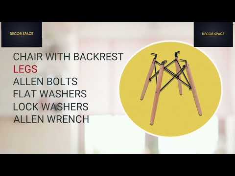 How To Assemble Emma Chairs- replica chairs - Dining Chairs