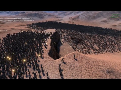 1000 US Soldiers Vs 10000 Zombies - Ultimate Epic Battle Simulator