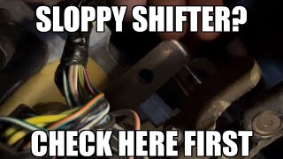 Loose shift lever? Won’t start in park? Check this first.