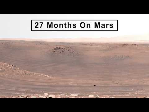 27 Months On Mars: Flying Over A Mars Rover!