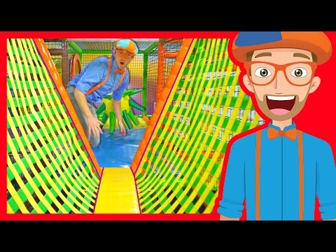 ブリッピと一緒に遊べる室内遊び場|色などを学ぼう (The Indoor Playground with Blippi | Learn Colors and more!)