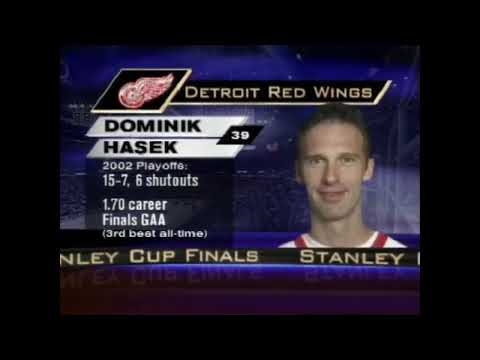 ABC Sports 2002 Stanley Cup Finals Game 5, Carolina Hurricanes at Detroit Red Wings