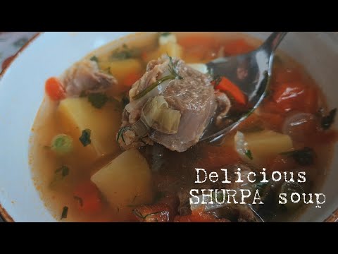 Famous beef shurpa. Step-by-step recipe #4k #new #food #shurpa #soup #famous