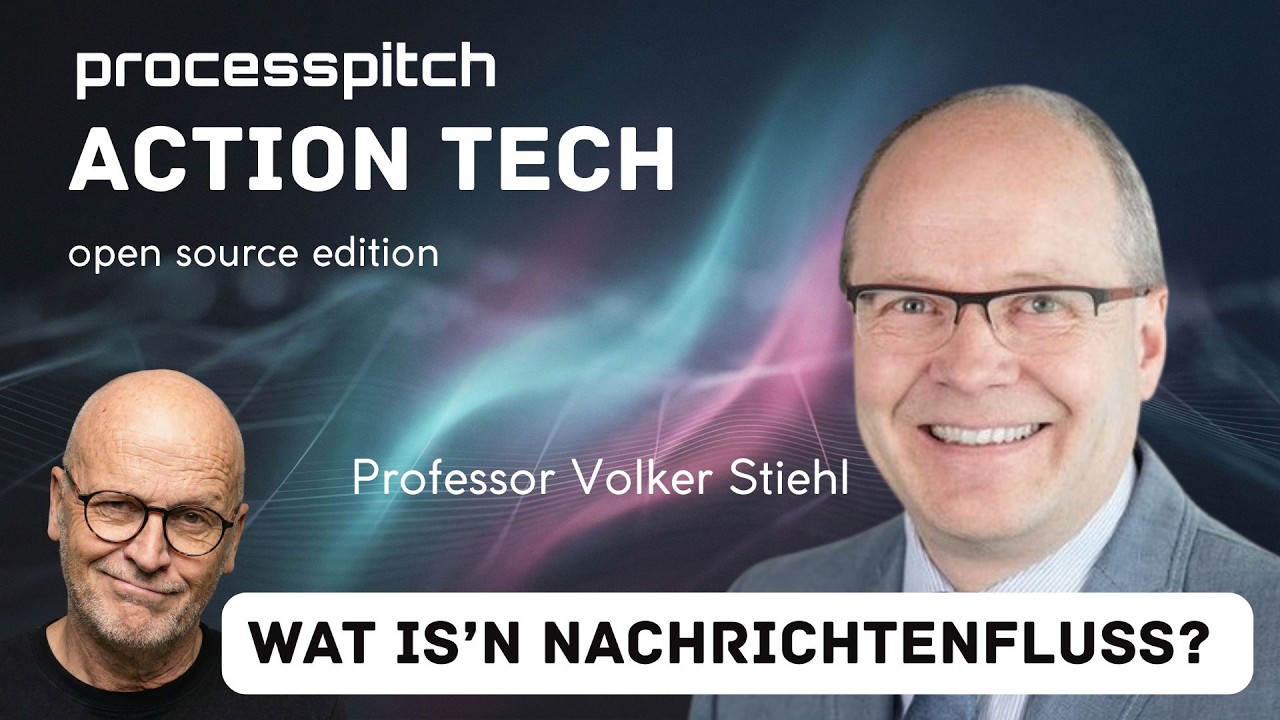 ACTION TECH #105 - Wat is'n Nachrichtenfluss? Gast: Prof. Volker Stiehl