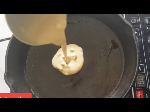 Jowar Millet Sorghum roti chilli garlic Paratha with liquid dough  Paratha Tortilla recipe