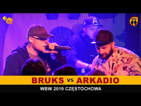 Arkadio 🆚 Bruks 🎤 WBW 2019 Częstochowa (freestyle rap battle)