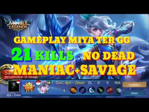 SAVAGE! Miya Best Gameplay 2019 - Sakit Parah