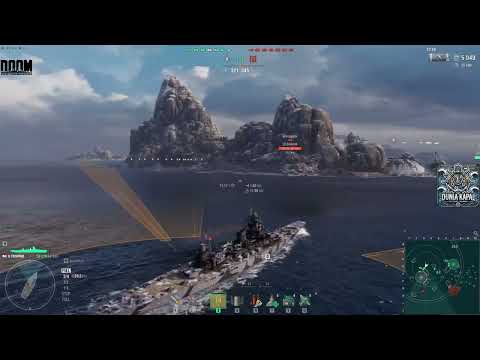 WOWS 129 CB - YOSHINO (Premium 🇯🇵 Cruiser Tier X) Map NORTHERN WATERS - WarShips Game  Aceh 🇮🇩