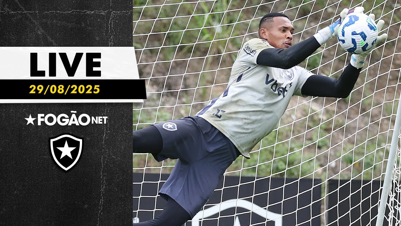 LIVE | Botafogo faz ajuste final para encarar o Red Bull Bragantino; John de saída?