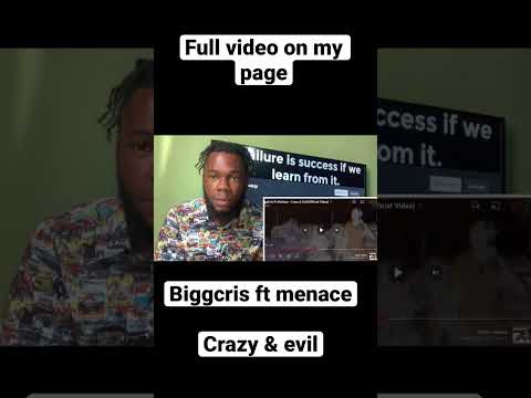 Jamaican 🇯🇲 Reacts to Belize 🇧🇿 Music ! Biggcris ft menace - crazy & evil
