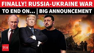 HUGE! Ukraine War ‘End Announced’; Trump Declares Deadline For Putin & Zelensky To End Battle