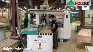 TOP 1 CÔNG NGHỆ GIA CÔNG VÁN 2020. MÁY KHOAN CNC 6 MẶT HOLZTEK  GIA CÔNG HOÀN THIỆN MỌI CÔNG ĐOẠN