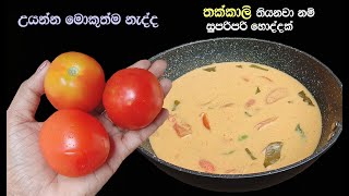 Download lagu බත්,පිට්ටු,ඉදිආප්ප,පාන්,නූඩ්ල්ස්,තොසේ ඔනම දෙකට සෙට් වෙන සුපිරි හොද්දක්👌 | thakkali hodi mp3