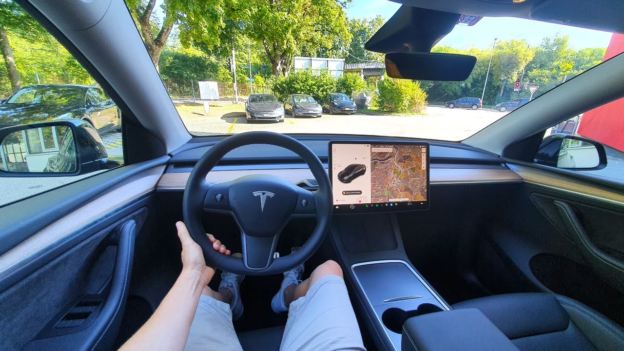 New Tesla Model Y Performance 2022 Test Drive POV