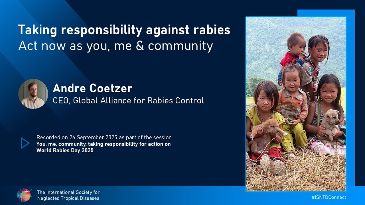 Taking responsibility against rabies: Act now as you, me & community​