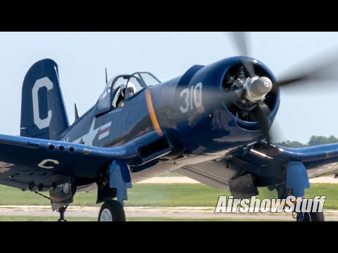 Oshkosh Warbird/Military Arrivals (Tuesday Part 1) - EAA AirVenture Oshkosh 2019