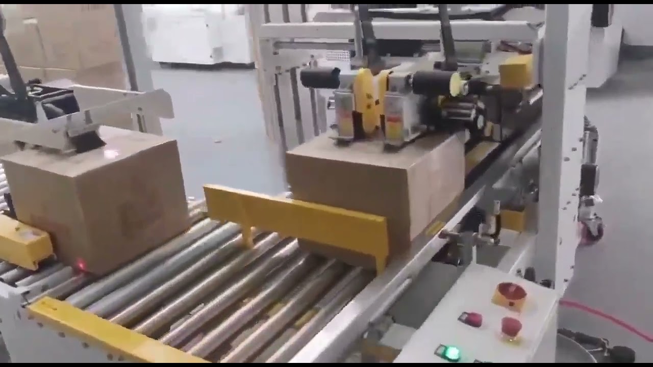 Custom safety yellow carton sealer EN ISO 3864 Netherlands workplace compliance